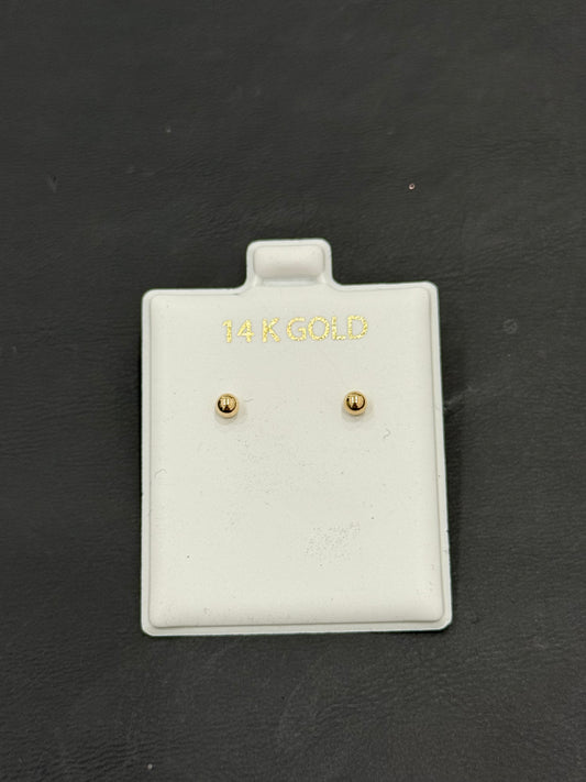 EARRINGS IN GOLD 14K