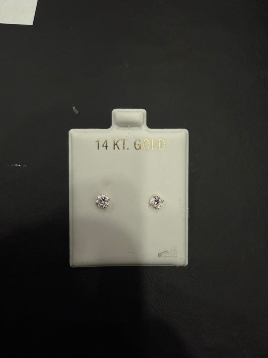 EARRINGS IN GOLD 14K