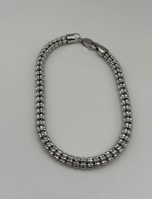 BRACELET ICE WHITE GOLD IN 14K