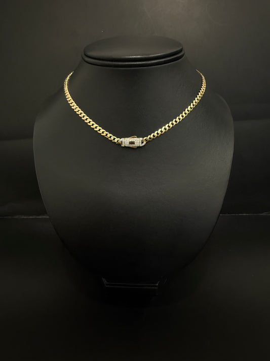 CHOKER MÓNACO CHAINS IN GOLD 14K