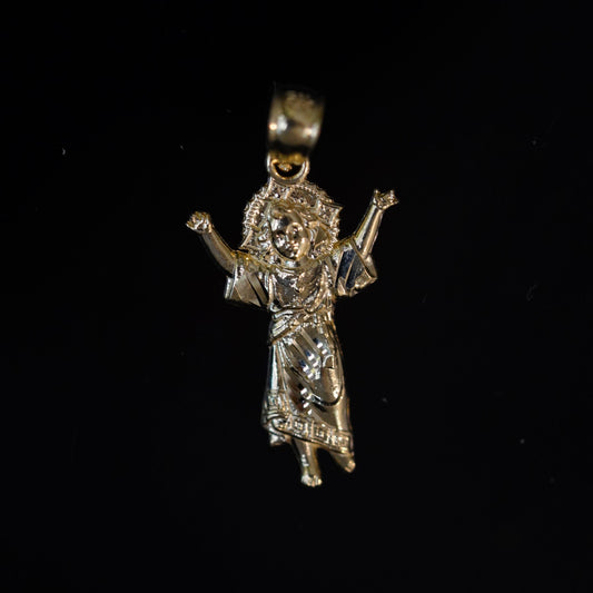 MEDAL DIVINE CHILD IN GOLD 14K