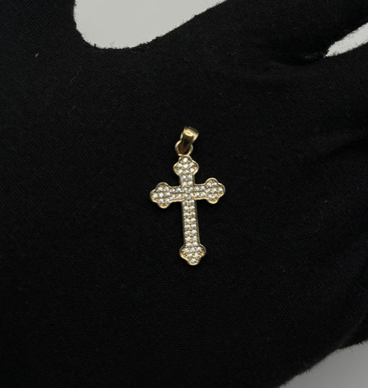 MEDAL CROSS IN 14K GOLD