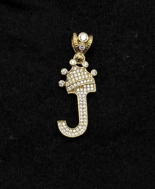 MEDAL LETTER J IN 14K GOLDs