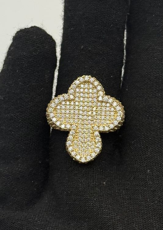 RING CROSS IN 14K GOLD