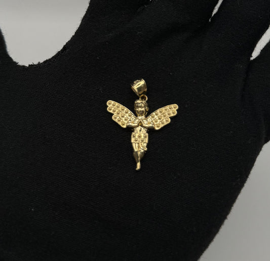 DIVINE ANGEL CHARM IN GOLD 14K