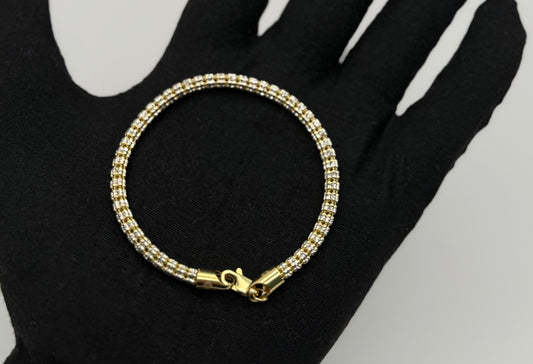 BRACELET ICED IN GOLD 14K
