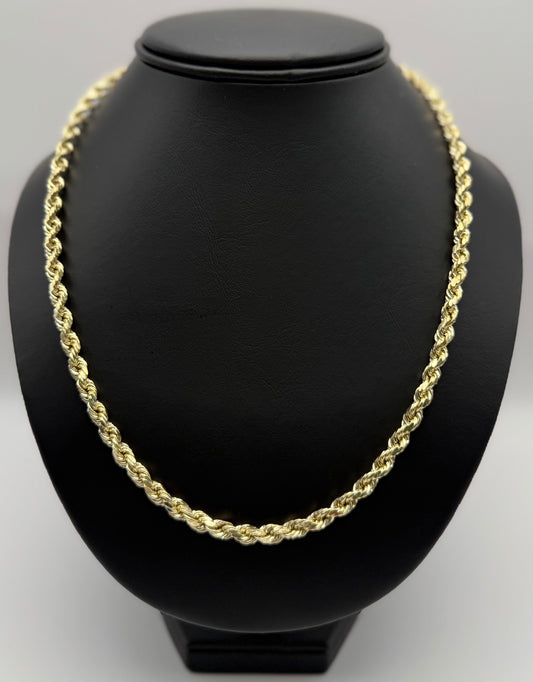ROPE CHAIN IN GOLD 14K