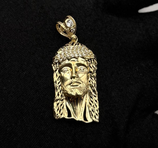 MEDAL FACE IN GOLD 14K