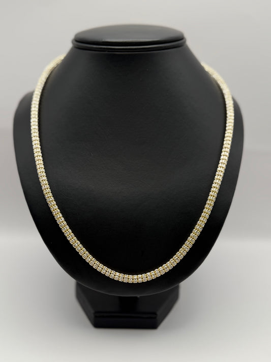 ICED CHAIN IN GOLD 14K