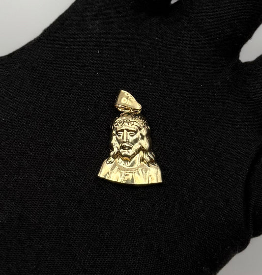 MEDAL FACE IN GOLD 14K