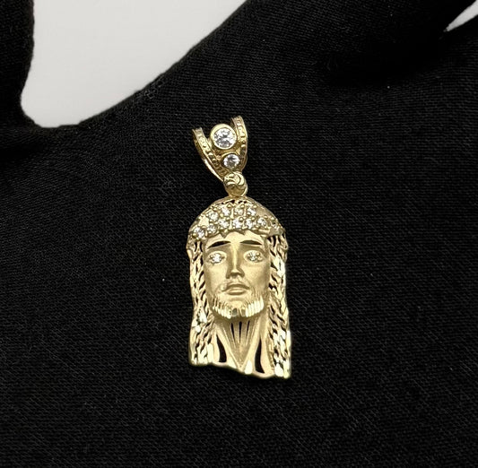 MEDAL FACE IN GOLD 14K