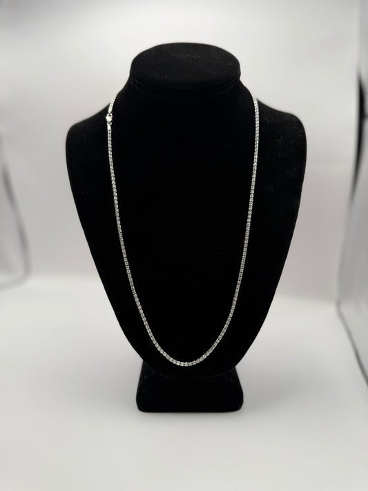 ICE CHAIN IN 14K GOLD WHITE