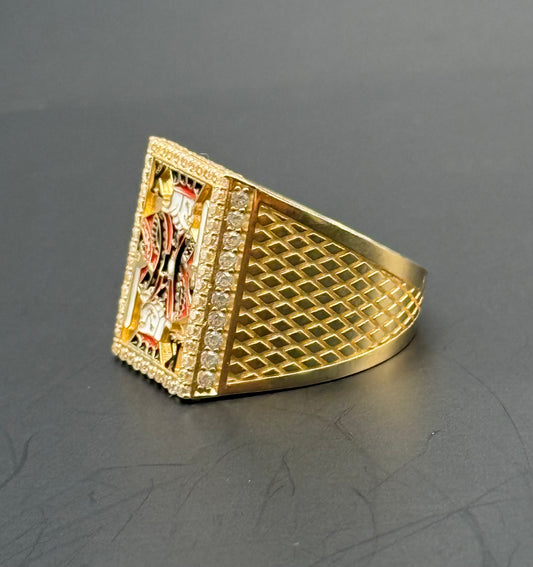 RING KING IN 14K GOLD