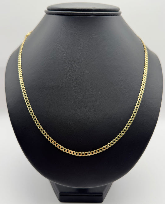 CUBAN CHAIN SOLID IN GOLD 14K
