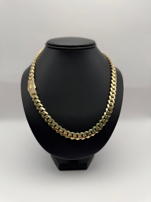 CHOKER DUBAI CHAIN IN GOLD 14K