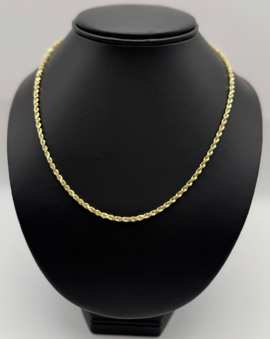 ROPE CHAIN IN GOLD 14K
