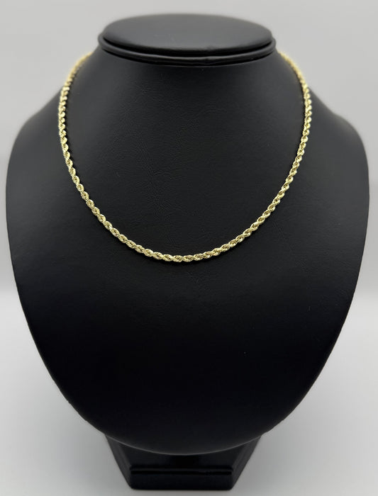 ROPE CHAIN IN GOLD 14K