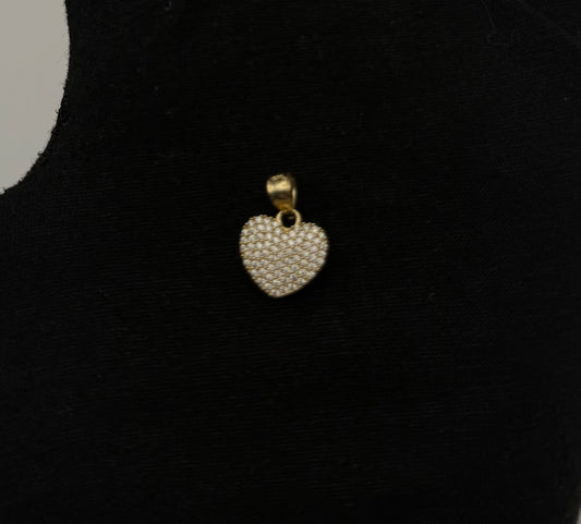 MEDAL HEART IN GOLD 14K