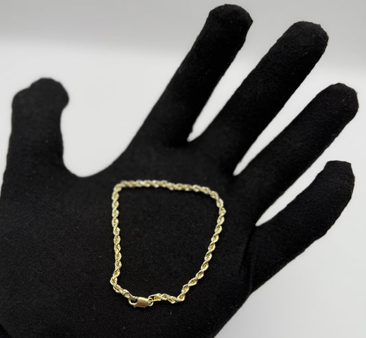 BRACELET ROPE IN GOLD 14K