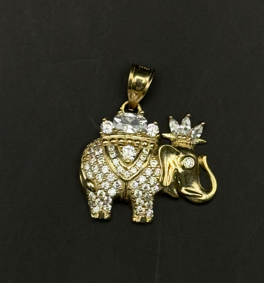 ELEPHANT PENDANT IN 14K GOLD