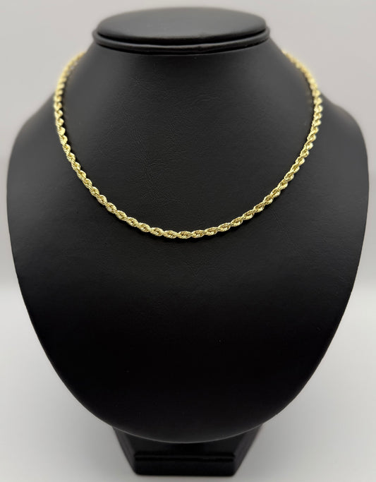 ROPE CHAIN IN GOLD 14K