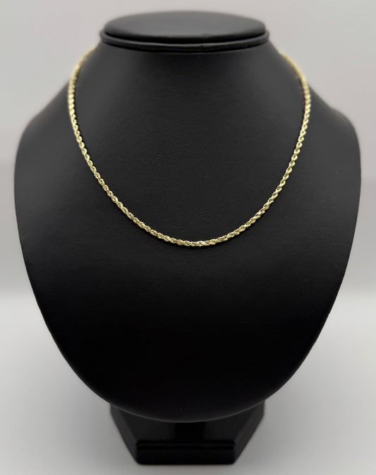 ROPE CHAIN IN GOLD 14K