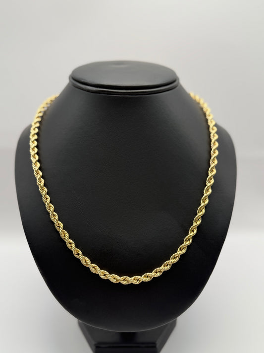 ROPE CHAIN IN GOLD 14K