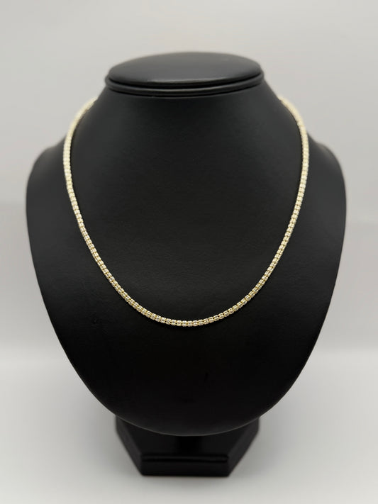 ICED CHAIN IN GOLD 14K