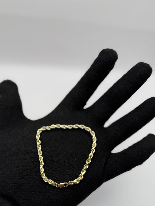 BRACELET ROPE IN GOLD 14K