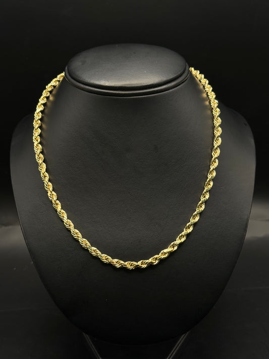 ROPE CHAIN IN GOLD 14K