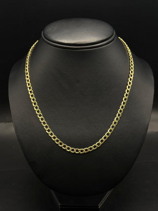 CUBAN CHAIN HOLLOW IN GOLD 14K