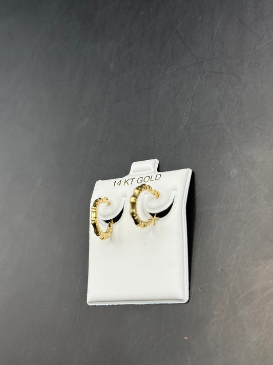EARRINGS IN GOLD 14K