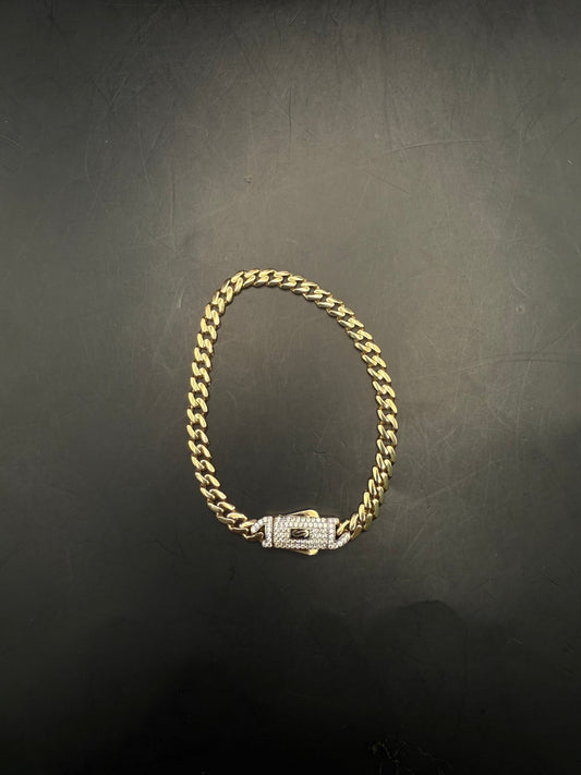 BRACELET MONACO IN GOLD 14K