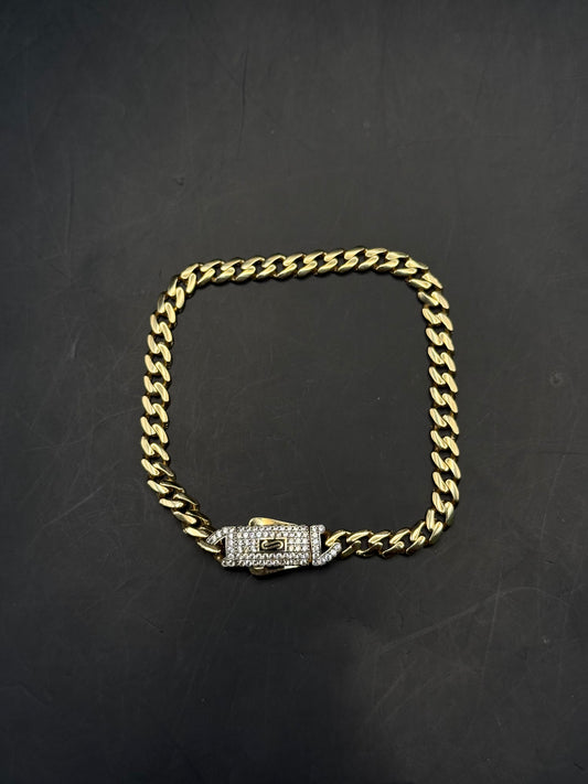 BRACELET MONACO IN GOLD 14K