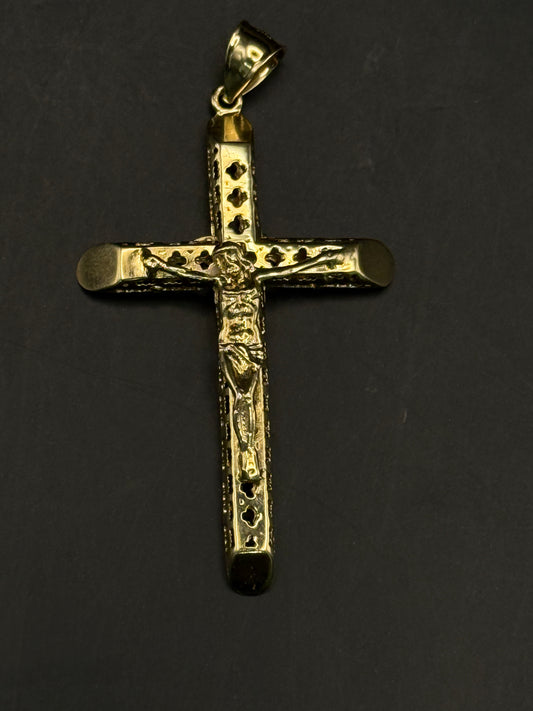 MEDAL CROSS IN 14K GOLD