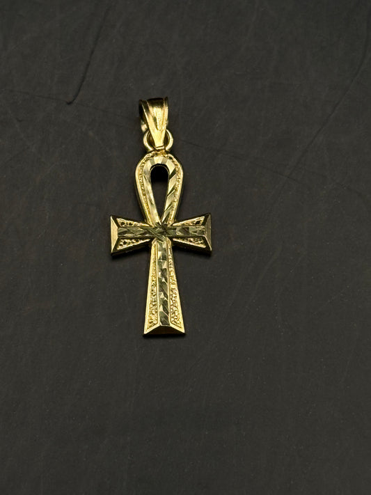 MEDAL CROSS IN 14K GOLD