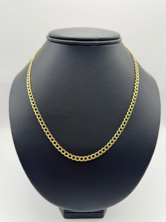 CUBAN CHAIN HOLLOW IN GOLD 14K