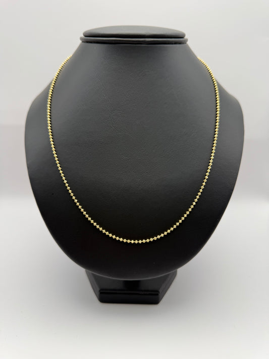 MOON CUT CHAIN IN GOLD 14K