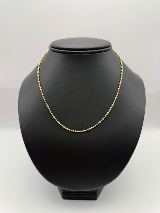 MOON CUT CHAIN IN GOLD 14K