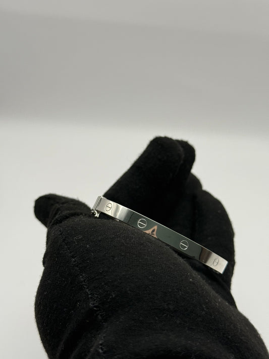 LOVE BRACELET WHITE IN GOLD 14K