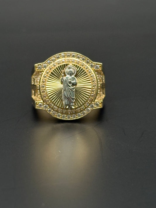 RING CHRIST IN 14K GOLD