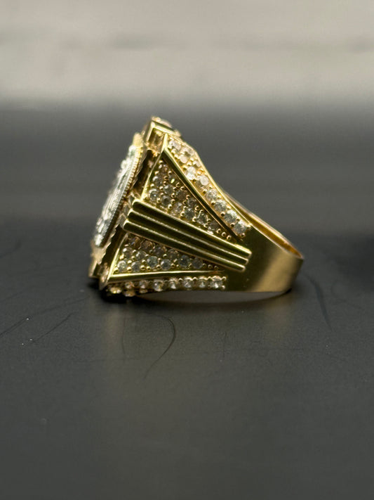 RING LADY OF GUADALUPE IN 14K GOLD