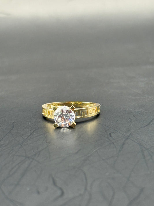 RING BRILLIANT ROUNDED IN 14K GOLD