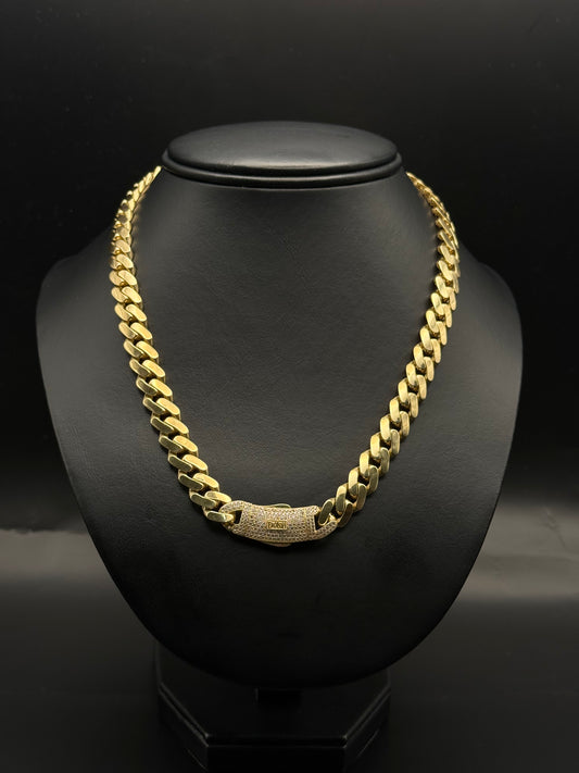 CHOKER DUBAI CHAIN IN GOLD 14K