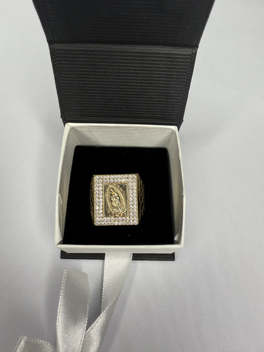 RING WHIT VIRGIN IN 14K GOLD