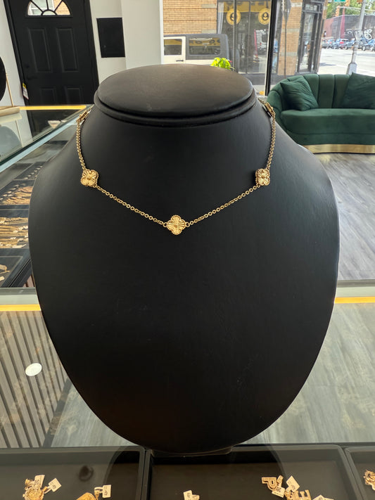 TRÉBOL BRACELET IN GOLD 14K