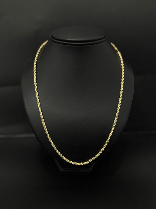 ROPE CHAIN IN GOLD 14K
