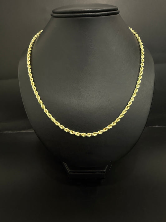ROPE CHAIN IN GOLD 14K