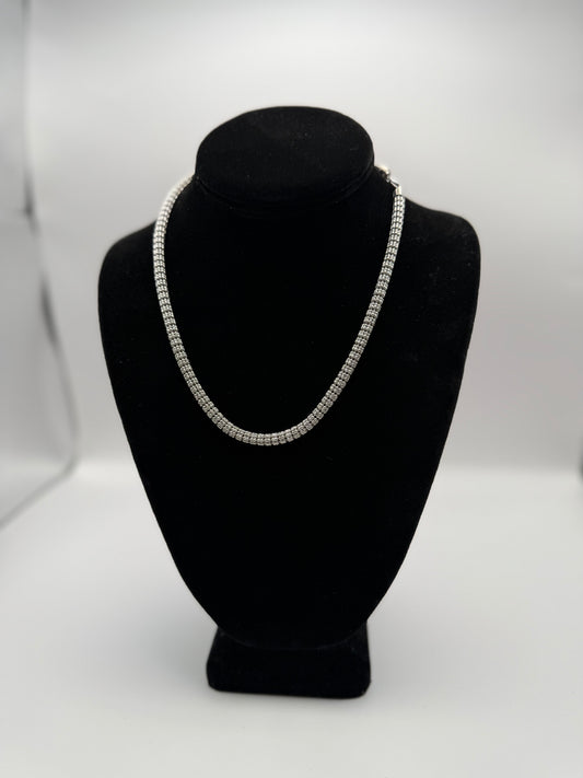 ICE CHAIN IN 14K GOLD WHITE