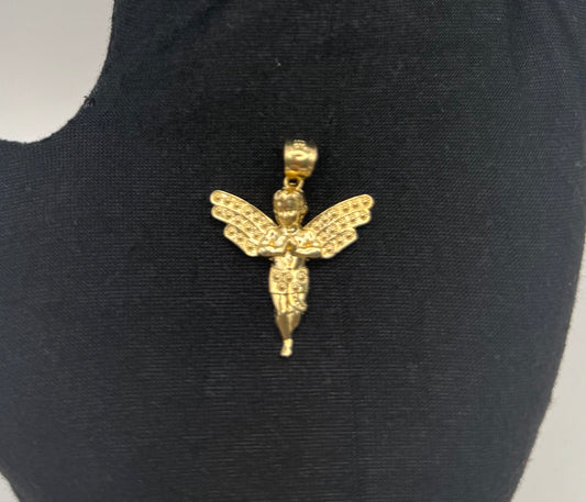 DIVINE ANGEL MEDAL IN GOLD 14K